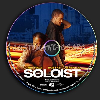 The Soloist dvd label