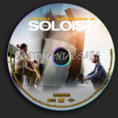 The Soloist dvd label