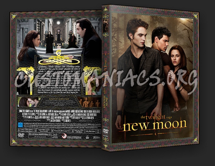 The Twilight Saga: New Moon dvd cover