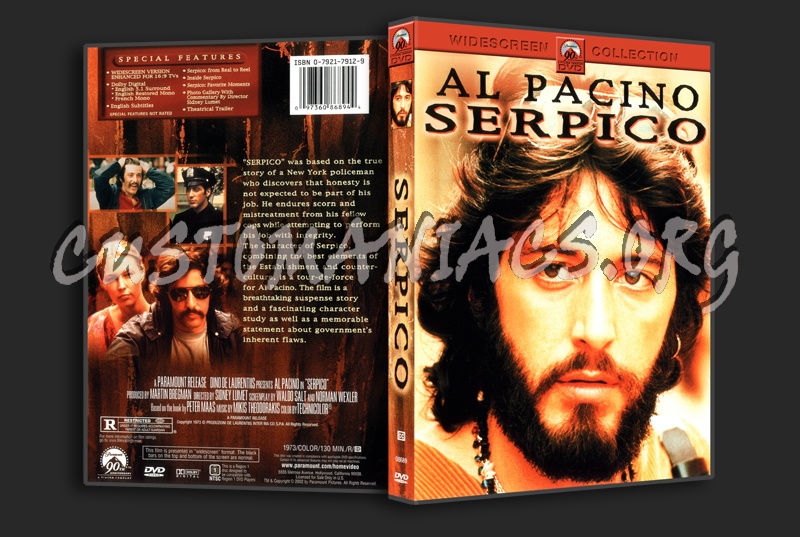 Serpico dvd cover