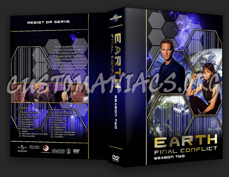 Earth: Final Conflict - TV Collection dvd cover