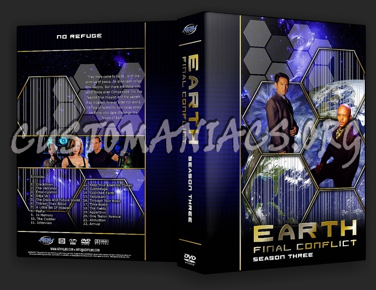 Earth: Final Conflict - TV Collection dvd cover