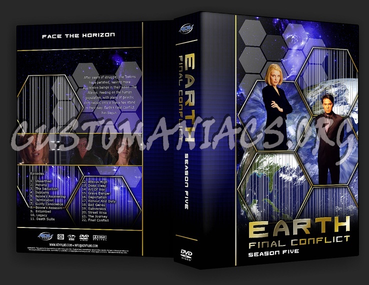 Earth: Final Conflict - TV Collection dvd cover