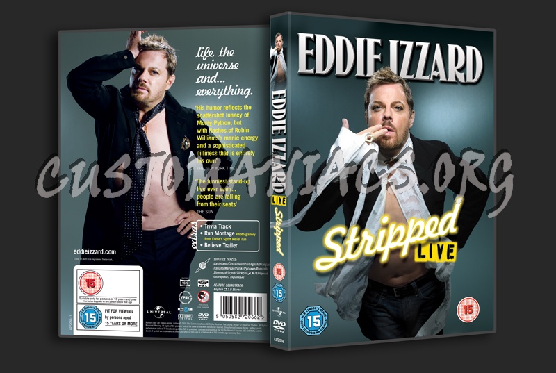 Eddie Izzard - Stripped dvd cover