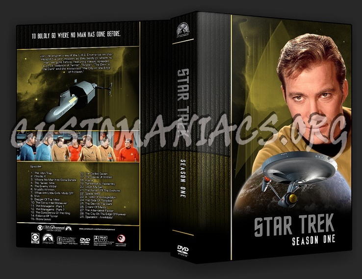 Star Trek - TV Collection dvd cover