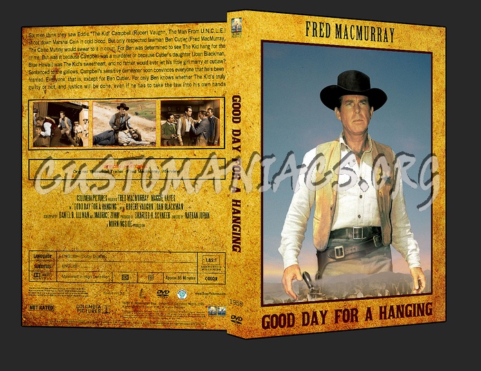 Western Collection Good Day For a Hanging 1958 dvd cover