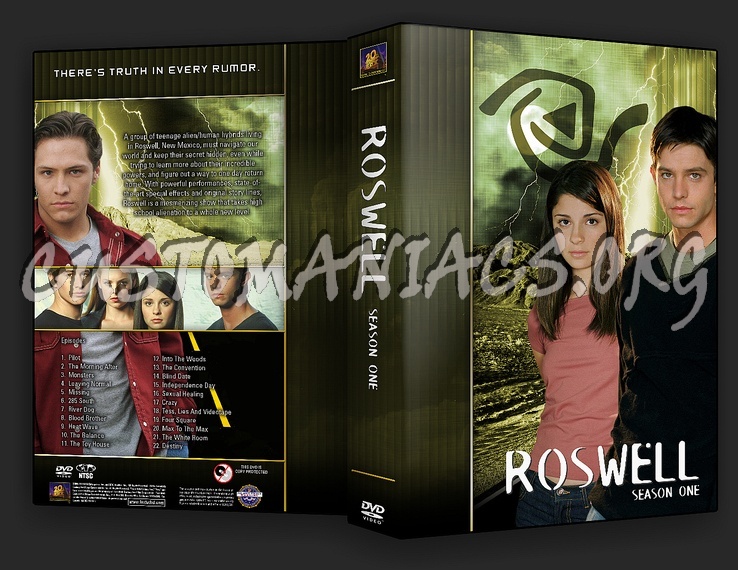 Roswell - TV Collection dvd cover