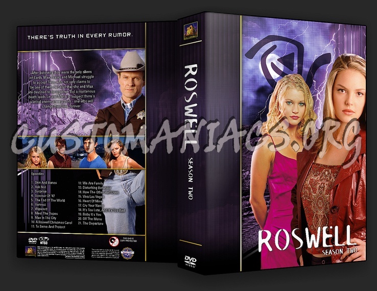 Roswell - TV Collection dvd cover
