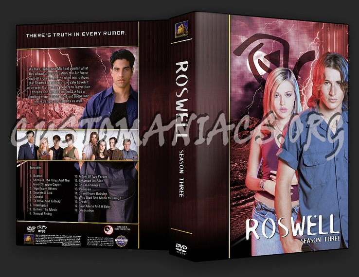 Roswell - TV Collection dvd cover