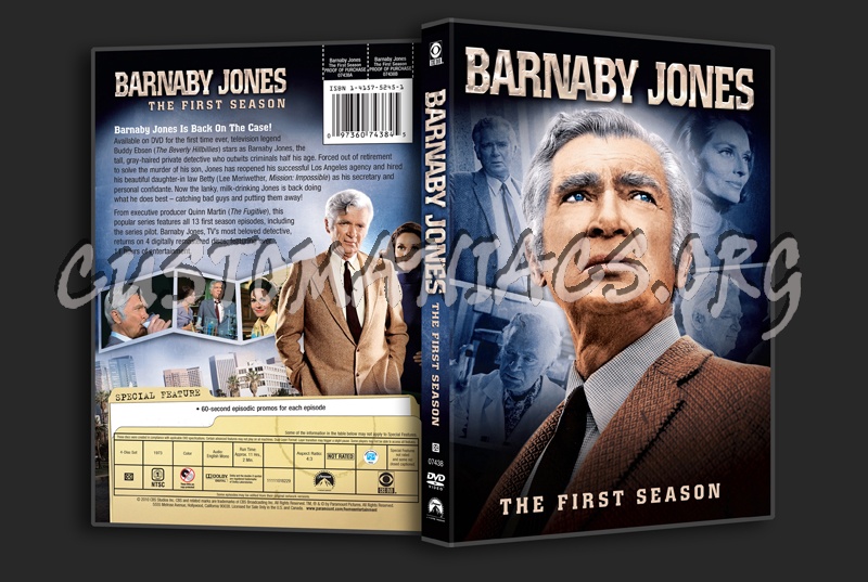 Barnaby Jones Season 1 dvd cover