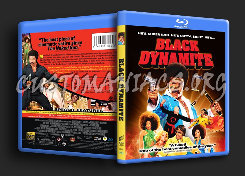 Black Dynamite blu-ray cover