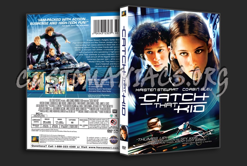 Catch that Kid dvd cover