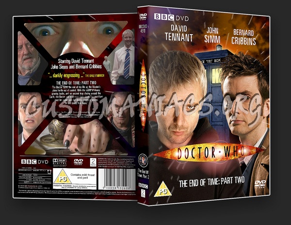 Doctor Who: The End Of Time Part Two dvd cover