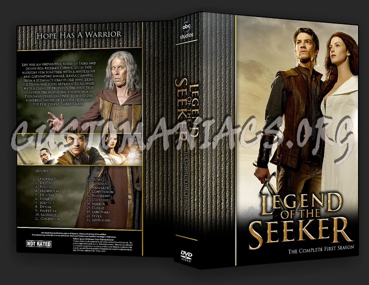 Legend Of The Seeker - TV Collection dvd cover
