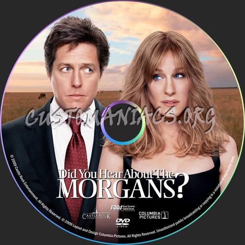 Did You Hear About the Morgans? dvd label