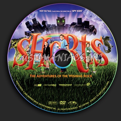 Shorts dvd label