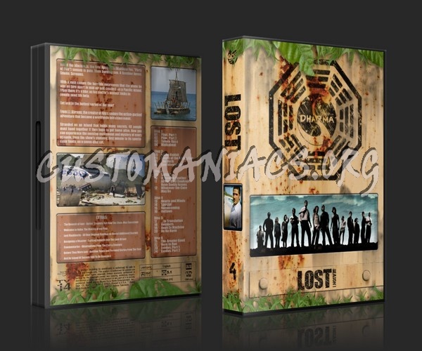 Lost Season 1-6 dvd cover