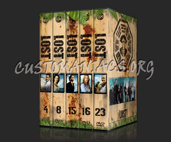 Lost Season 1-6 dvd cover