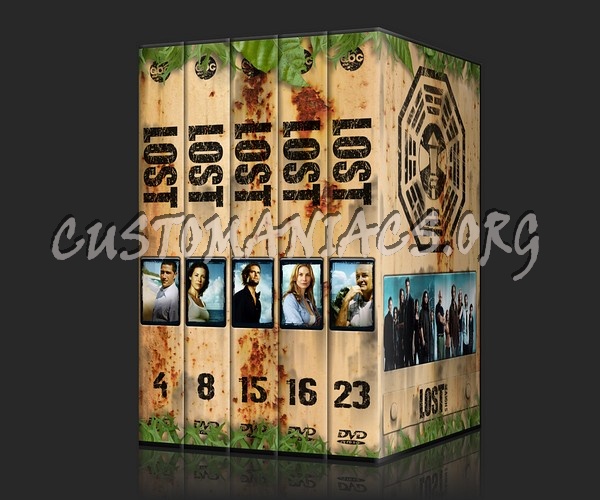 Lost Season 1-6 dvd cover