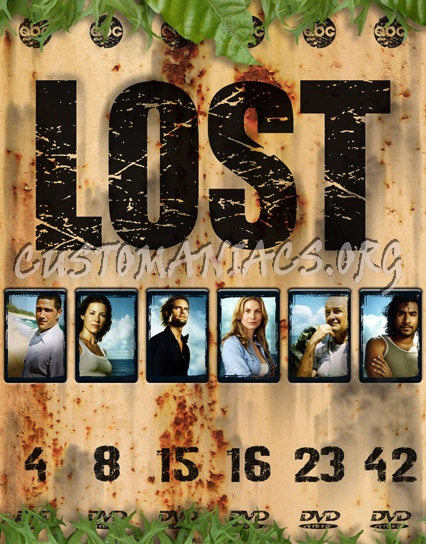 Lost Season 1-6 dvd cover