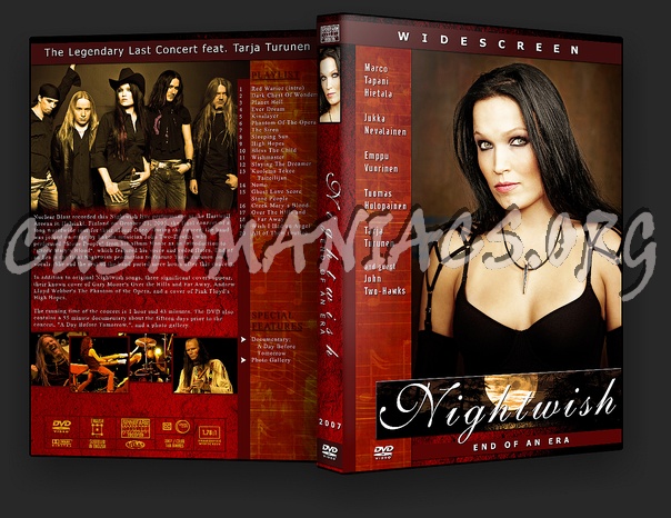 Nightwish - End of an Era dvd cover