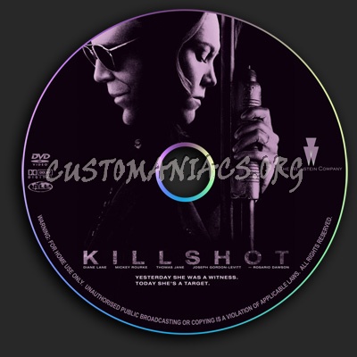 Killshot dvd label