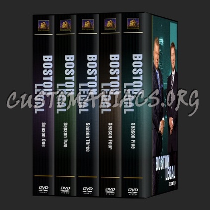 Boston Legal - TV Collection dvd cover