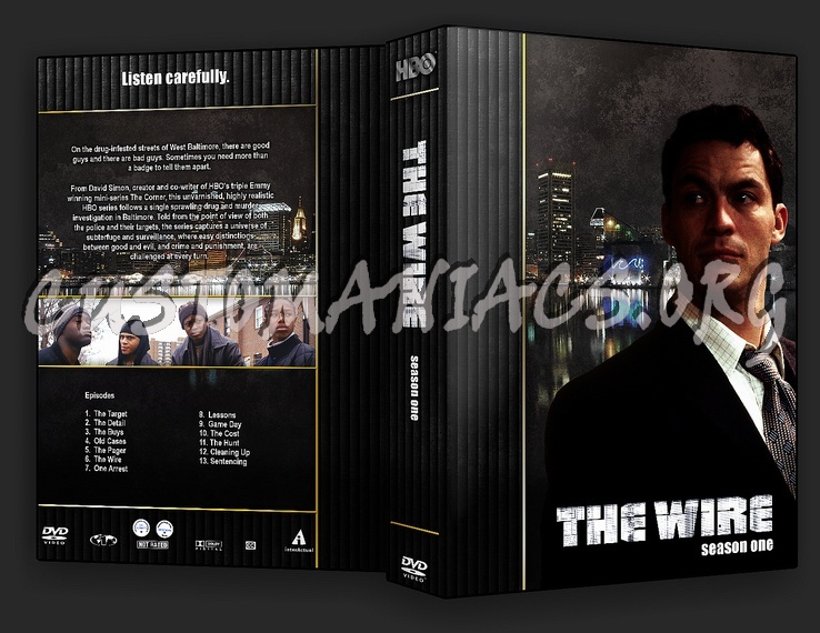 The Wire - TV Collection dvd cover