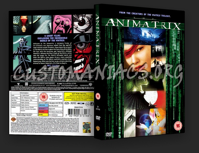 Animatrix dvd cover