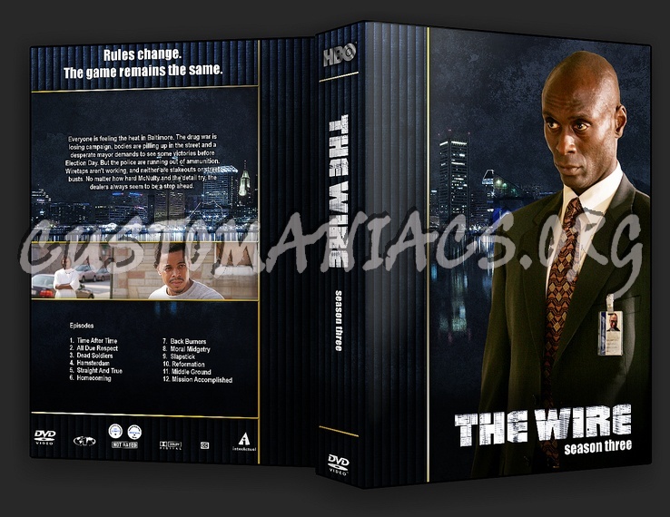 The Wire - TV Collection dvd cover