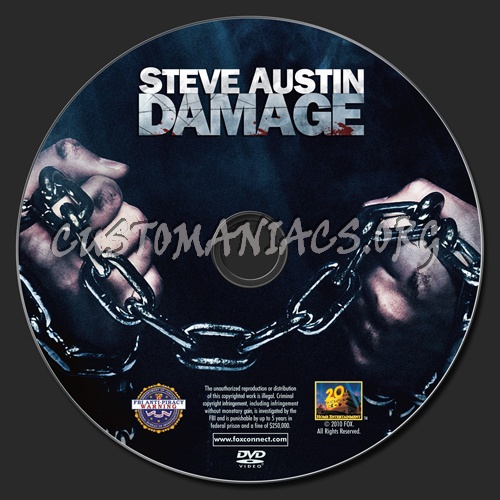 Damage dvd label