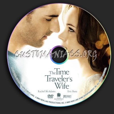 The Time Traveler's Wife dvd label