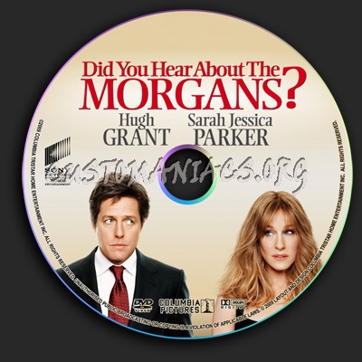 Did You Hear About The Morgans? dvd label