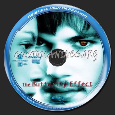 The Butterfly Effect blu-ray label