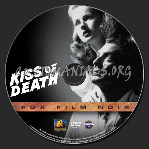 Kiss of Death dvd label