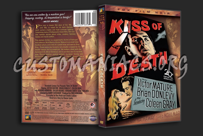 Kiss of Death dvd cover
