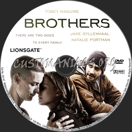 Brothers dvd label