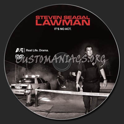 Lawman dvd label