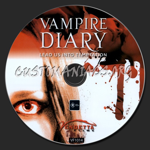 Vampire Diary dvd label