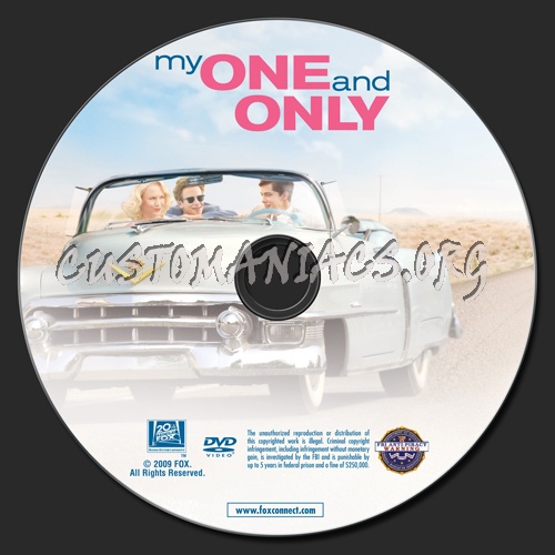 My One and Only dvd label