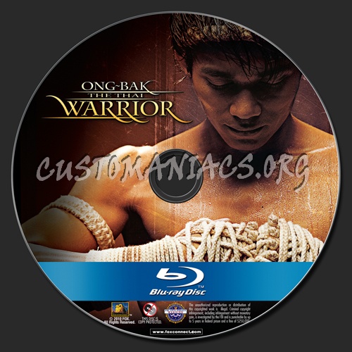 Ong-Bak The Thai Warrior blu-ray label