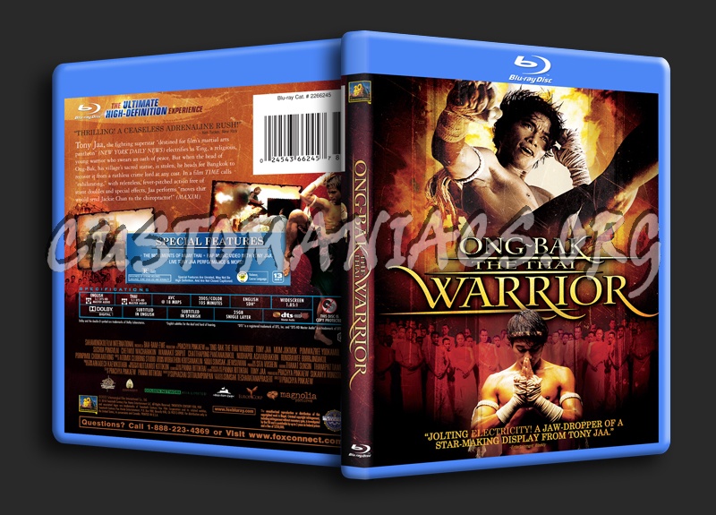 Ong-Bak The Thai Warrior blu-ray cover