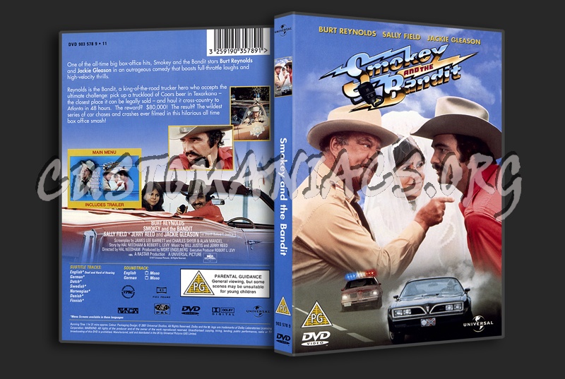 Smokey And The Bandit dvd cover