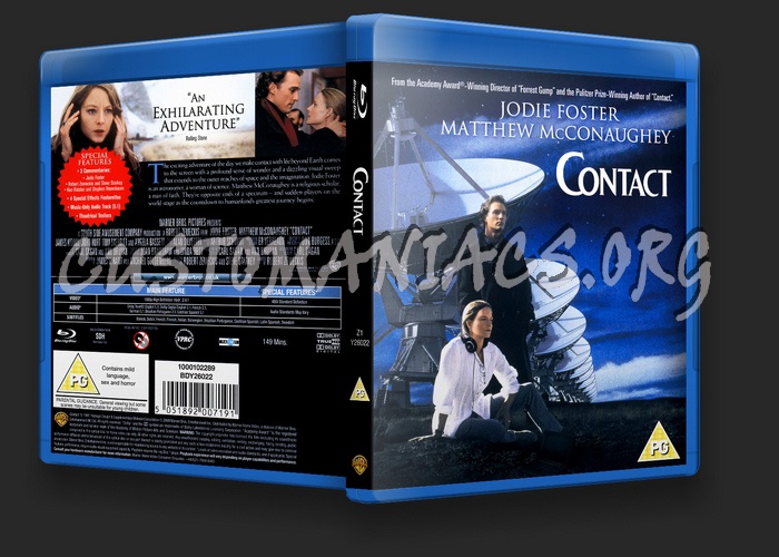 Contact blu-ray cover