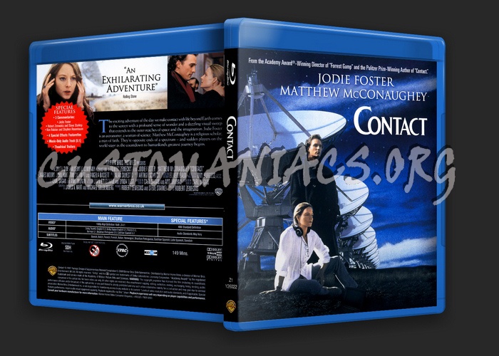 Contact blu-ray cover