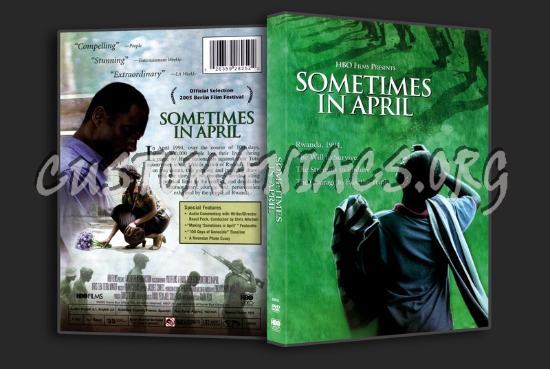 Sometimes In April dvd cover