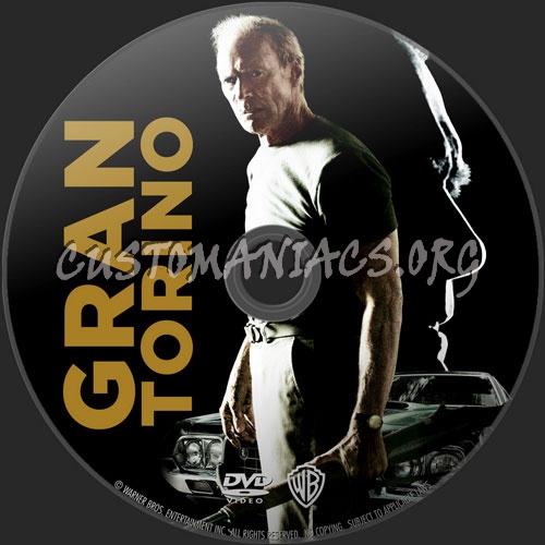 Gran Torino dvd label