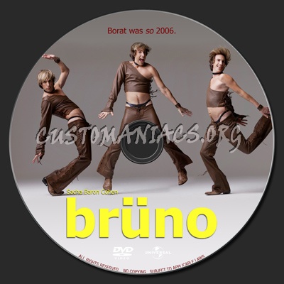 Bruno dvd label
