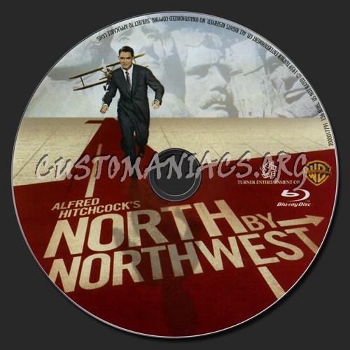 North By Northwest blu-ray label