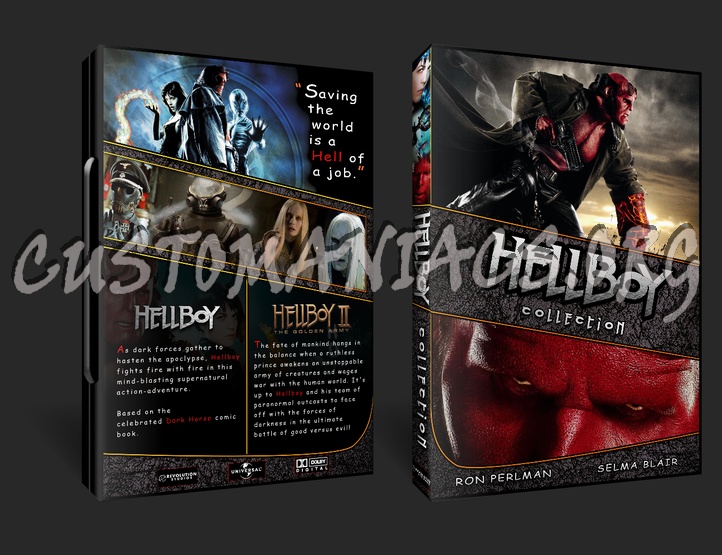 Hellboy I and II dvd cover